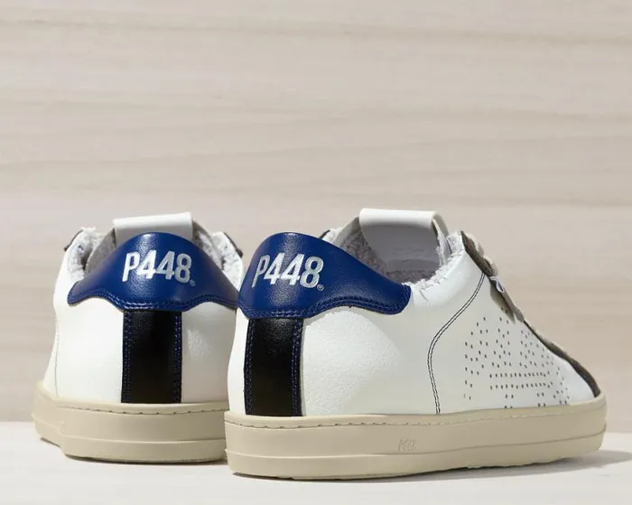 John Vegan Apple Navy WomenMen P448 Low Tops John Vegan Apple Navy WomenMen P448 Low Tops