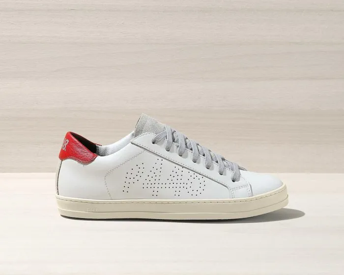 John WhiteRed Men P448 Low Tops