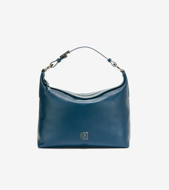 Kamila Hobo Bag Blue Wing Teal Women Cole Haan Shoulder Bags