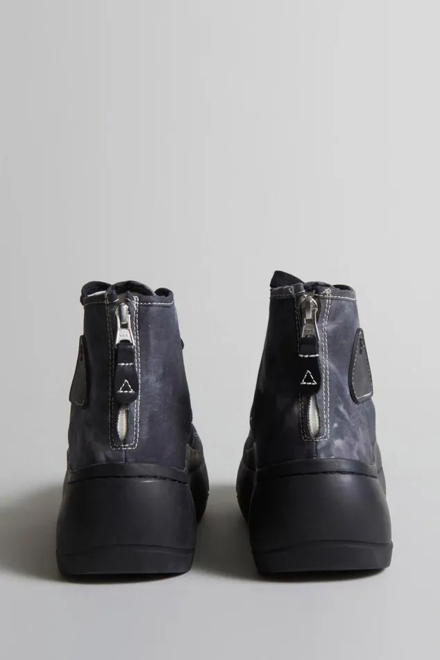 KURT HIGH TOP 8211 BLACKOUT TIEDYE Women R13 Shoes