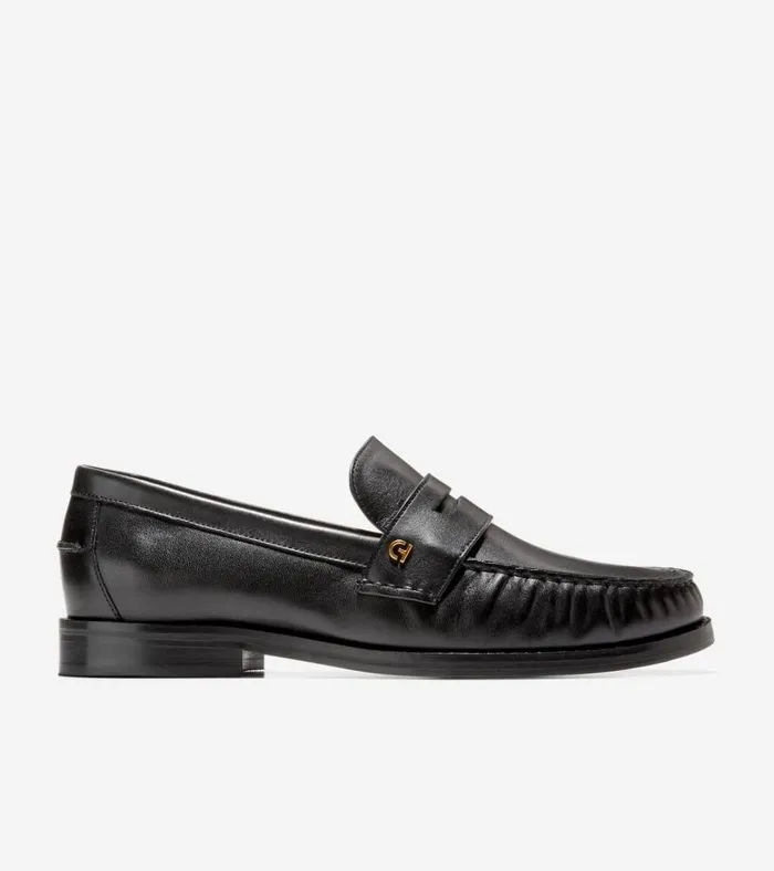 Lux Pinch Penny Loafer Black Women Cole Haan Loafers and Drivers