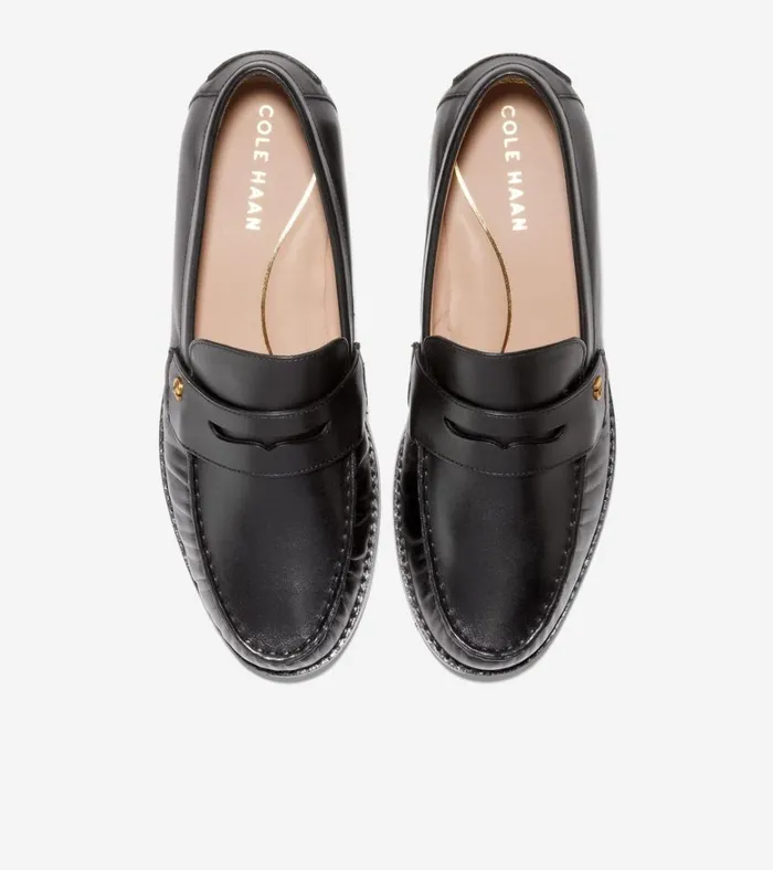 Lux Pinch Penny Loafer Black Women Cole Haan Loafers and Drivers