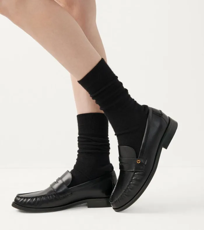 Lux Pinch Penny Loafer Black Women Cole Haan Loafers and Drivers