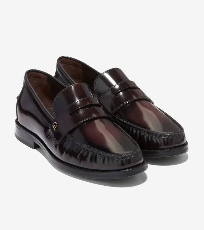 Lux Pinch Penny Loafer Deep Burgundy Women Cole Haan Loafers and Drivers
