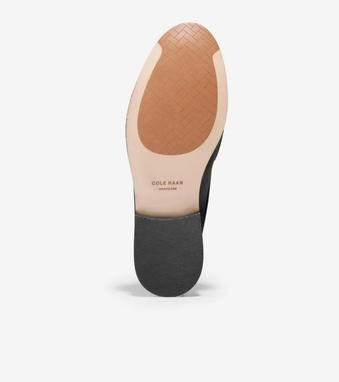 Lux Pinch Penny Loafer Mules Black Women Cole Haan Flats and SlipOns