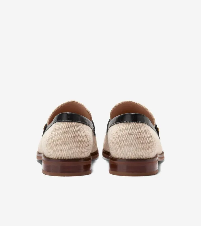 Lux Pinch Penny Loafers Naturalblack Women Cole Haan Loafers and Drivers