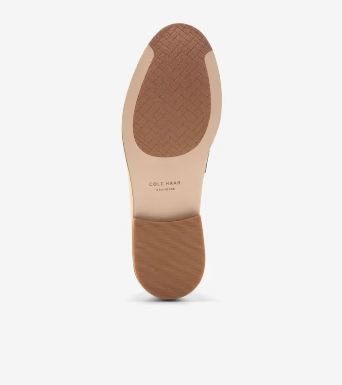 Lux Pinch Penny Loafers Naturalblack Women Cole Haan Loafers and Drivers