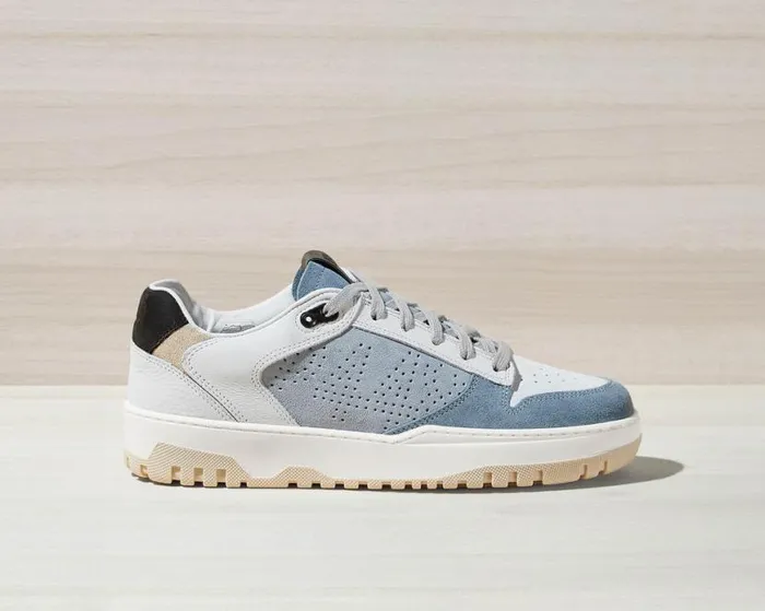 Mason Retro Blue WomenMen P448 Low Tops