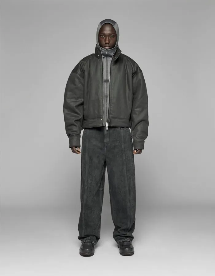 Men Coats And Jackets Han Kjbenhavn Canvas Jacket 8211 Ash Grey