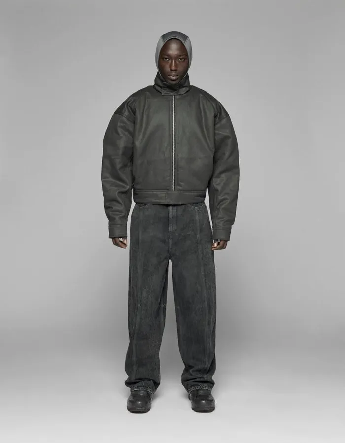Men Coats And Jackets Han Kjbenhavn Canvas Jacket 8211 Ash Grey