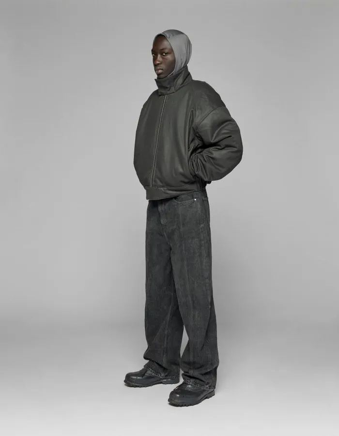 Men Coats And Jackets Han Kjbenhavn Canvas Jacket 8211 Ash Grey
