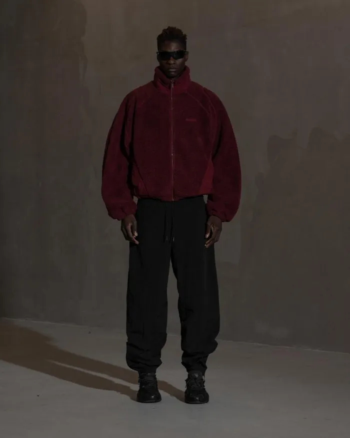 Men Coats And Jackets Han Kjbenhavn Fleece Jacket 8211 Blood Red