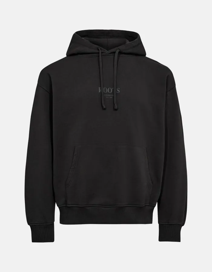 Men Sweatshirts Han Kjbenhavn Roots Hoodie 8211 Dark Grey