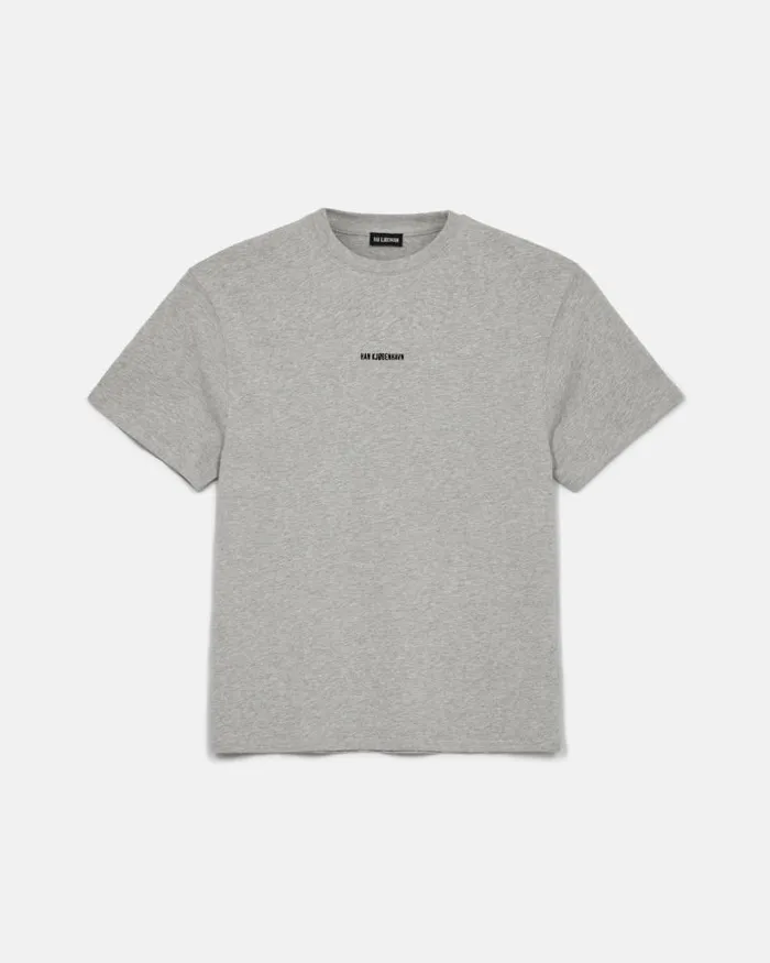 Men Tshirt Han Kjbenhavn Daily Oversized Tee 8211 Grey Melange