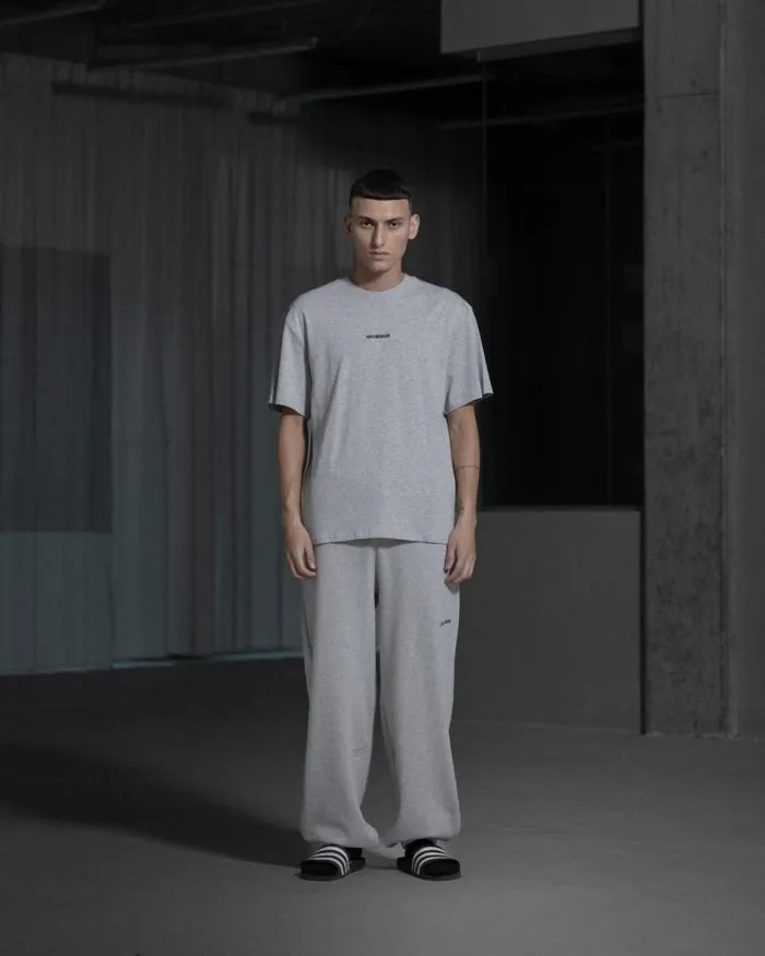 Men Tshirt Han Kjbenhavn Daily Oversized Tee 8211 Grey Melange