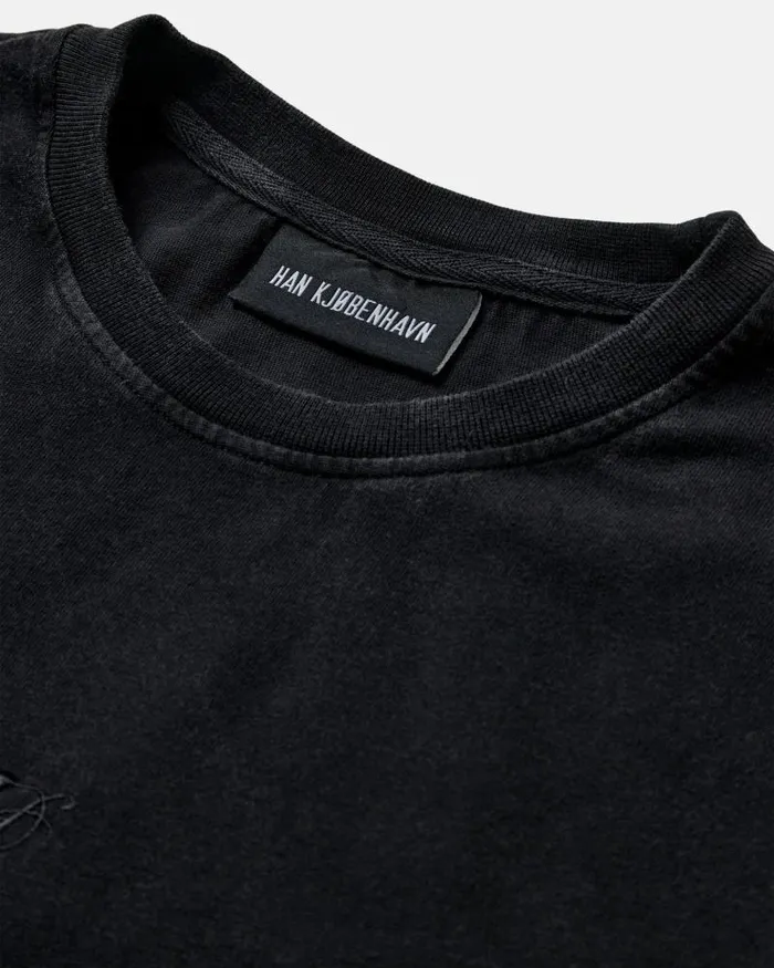 Men Tshirt Han Kjbenhavn H Oversized Tshirt 8211 Anthracite Black