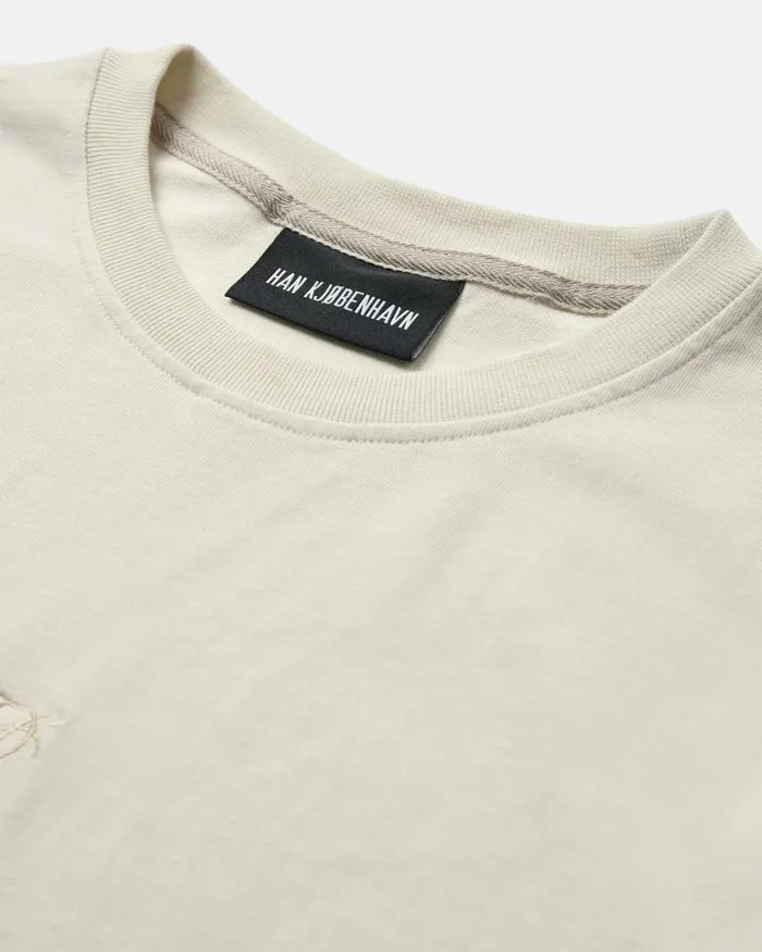 Men Tshirt Han Kjbenhavn H Oversized Tshirt 8211 Off White