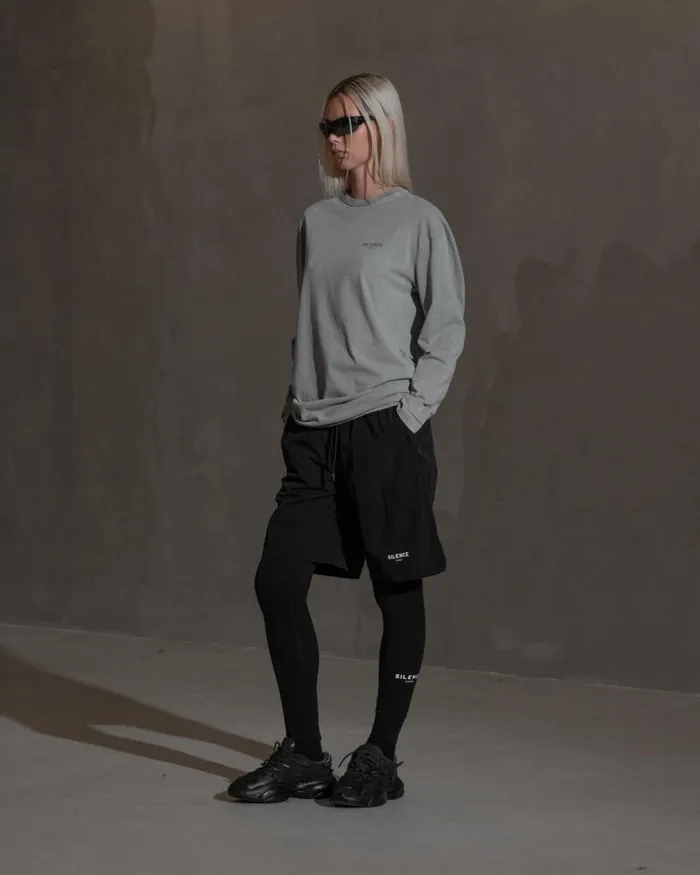 Men Tshirt Han Kjbenhavn Layered Long Sleeve 8211 Steel Grey