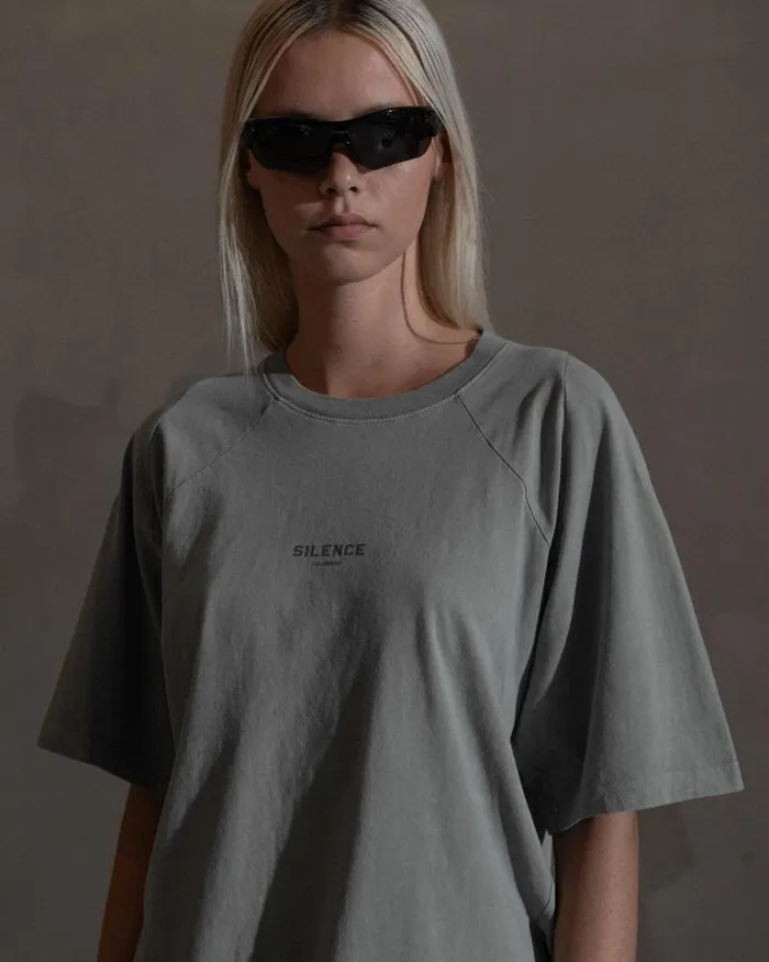 Men Tshirt Han Kjbenhavn Raglan Tee 8211 Steel Grey