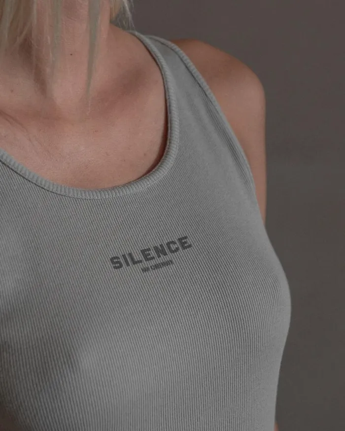 Men Tshirt Han Kjbenhavn Slim Tank Top 8211 Steel Grey