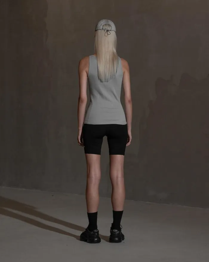 Men Tshirt Han Kjbenhavn Slim Tank Top 8211 Steel Grey