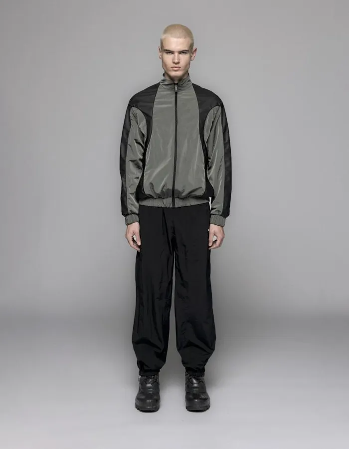 Men Track Tops Han Kjbenhavn Rubber Detail Track Jacket 8211 Ash Grey