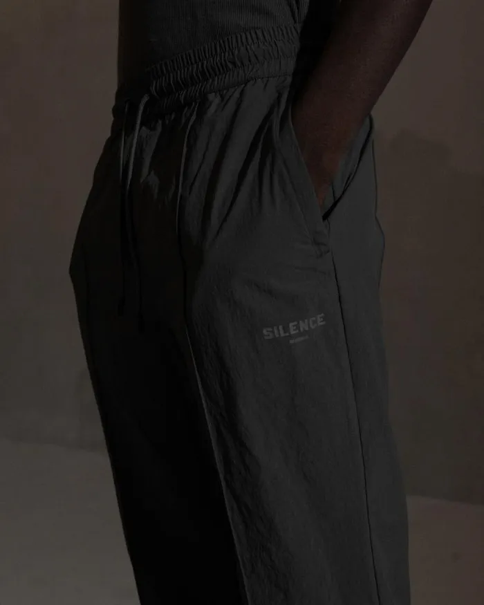 Men Trousers Han Kjbenhavn Cropped Track Trousers 8211 Anthracite Black