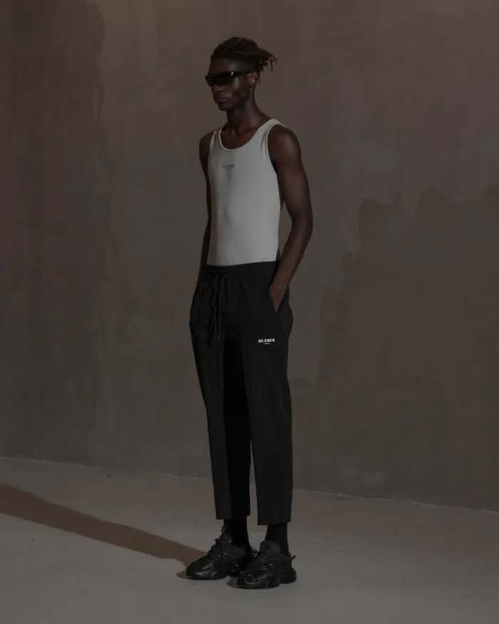 Men Trousers Han Kjbenhavn Cropped Track Trousers 8211 Ash Grey