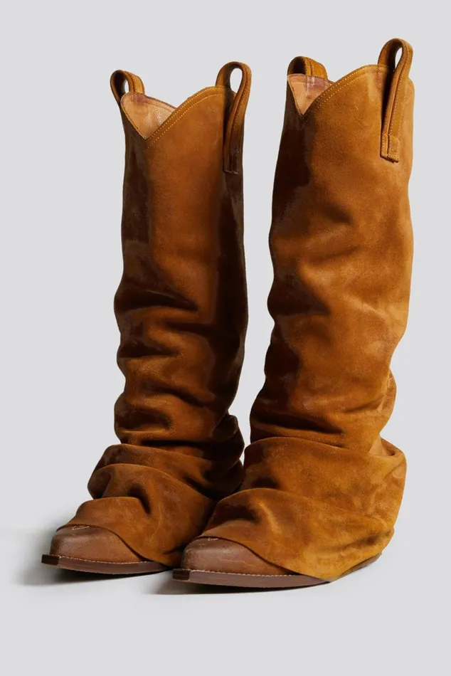 MID COWBOY BOOT 8211 LIGHT BROWN Women R13 Shoes