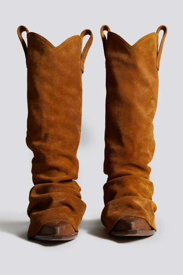 MID COWBOY BOOT 8211 LIGHT BROWN Women R13 Shoes