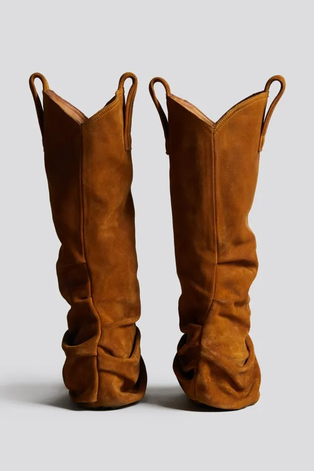 MID COWBOY BOOT 8211 LIGHT BROWN Women R13 Shoes