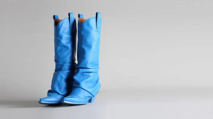 Mid Cowboy Boots 8211 Electric Blue Women R13 Shoes Mid Cowboy Boots 8211 Electric Blue Women R13 Shoes