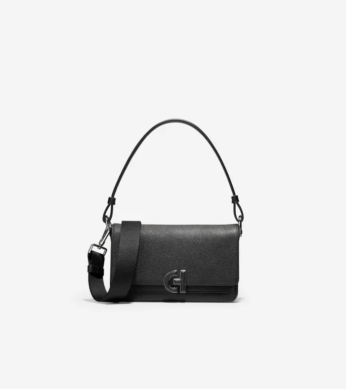Mini Shoulder Bag Black Women Cole Haan Shoulder Bags