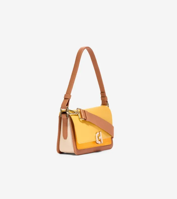 Mini Shoulder Bag Natural Tansunset Gold Women Cole Haan Shoulder Bags