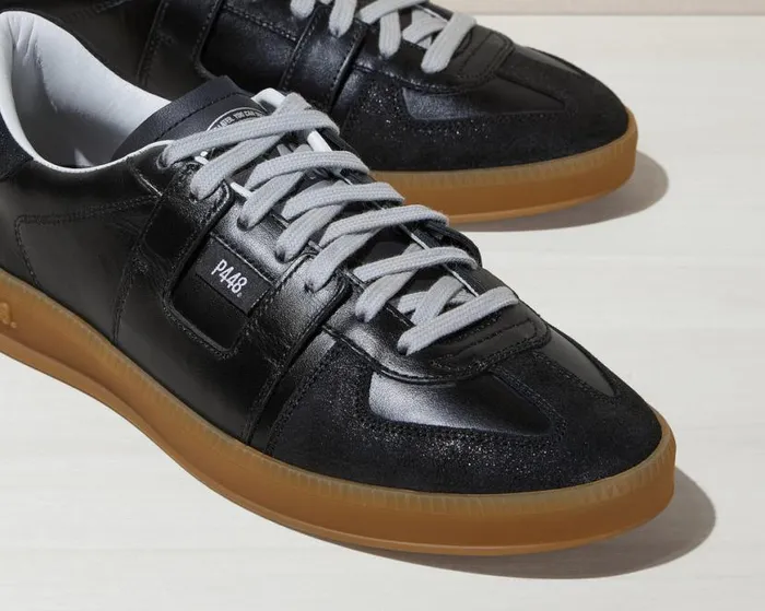 Monza GlitterfineBlack Women P448 Low Tops Monza GlitterfineBlack Women P448 Low Tops