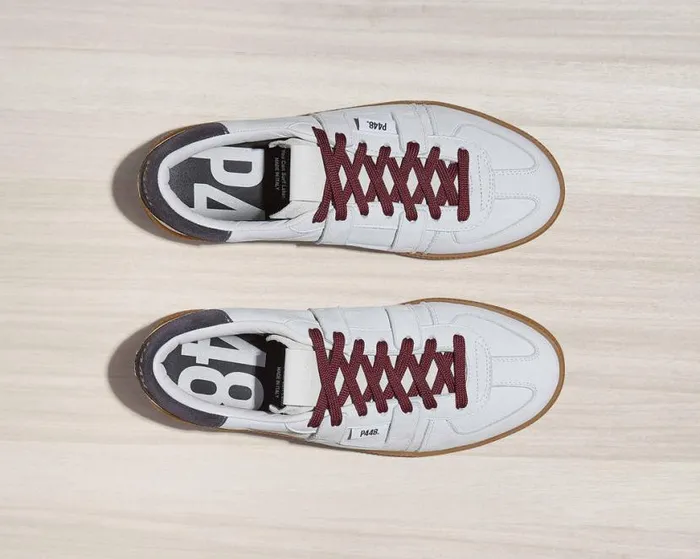 Monza WhiteRetro WomenMen P448 Low Tops Monza WhiteRetro WomenMen P448 Low Tops