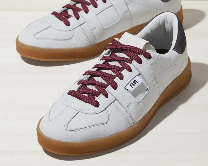 Monza WhiteRetro WomenMen P448 Low Tops Monza WhiteRetro WomenMen P448 Low Tops