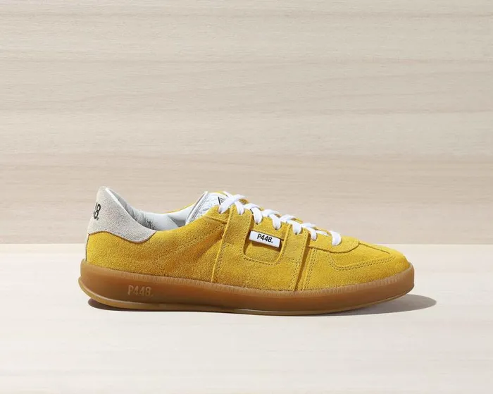 Monza YellowGaz WomenMen P448 Low Tops