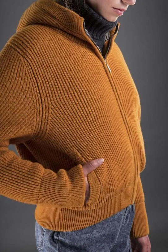 MooRER ALAINACW1 Orange Women Bombers