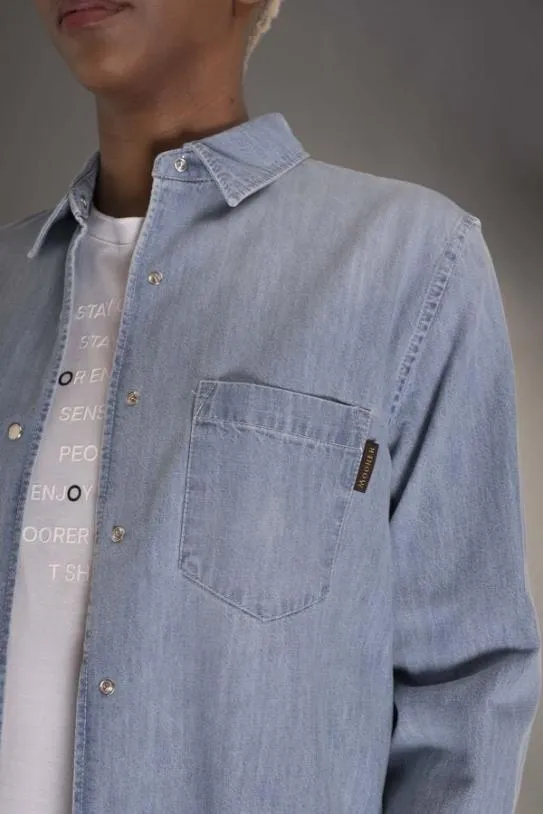 MooRER ALIZELGD Lightdenim Women Shirts