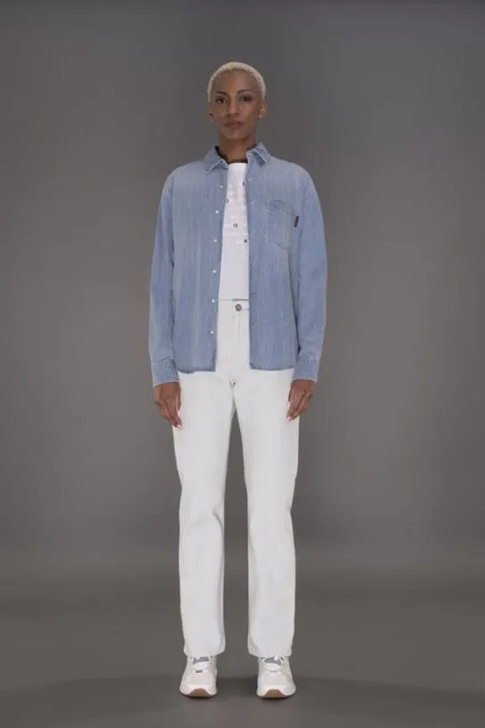 MooRER ALIZELGD Lightdenim Women Shirts
