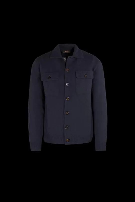 MooRER ALLYNWS3 Marine Men Knitwear