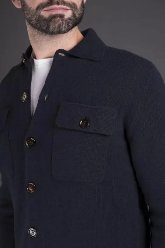 MooRER ALLYNWS3 Marine Men Knitwear