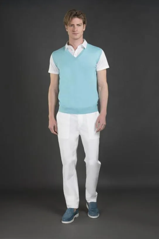 MooRER ANSONSI5 Caribbeanturquoise Men Knitwear