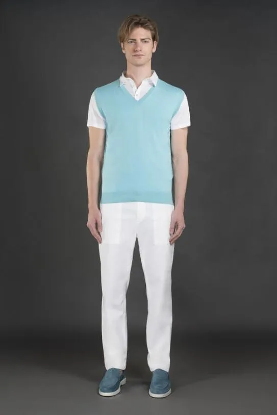MooRER ANSONSI5 Caribbeanturquoise Men Knitwear