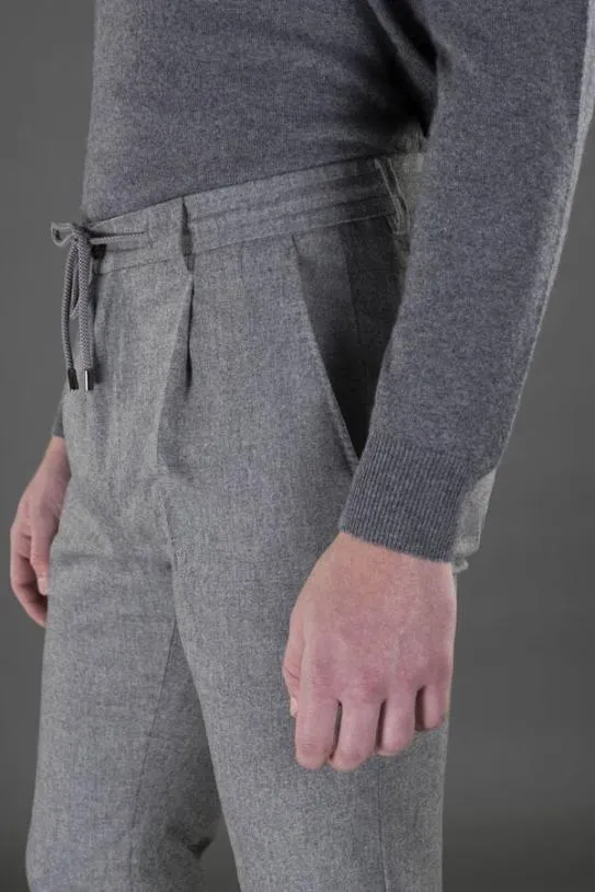 MooRER ANTONFSR Grey Men Pants