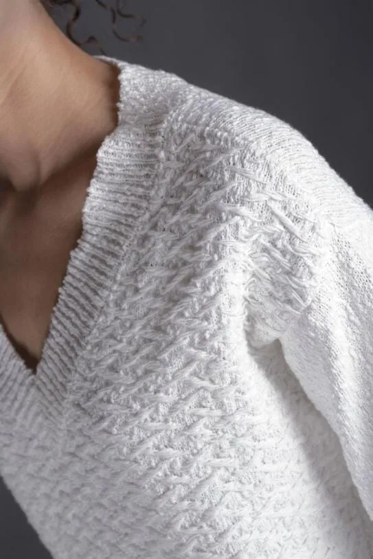 MooRER ARPERCOB Bianco Women Knitwear