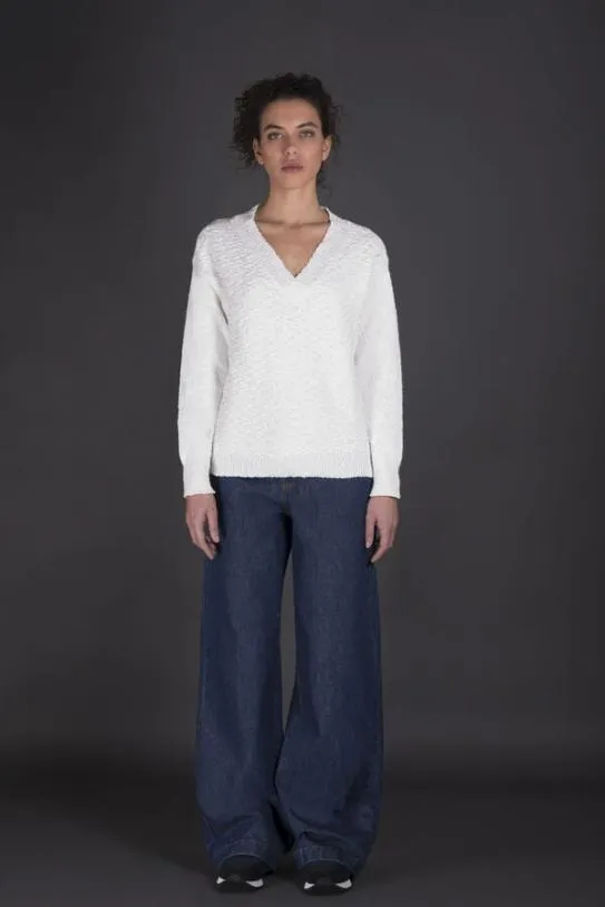 MooRER ARPERCOB Bianco Women Knitwear
