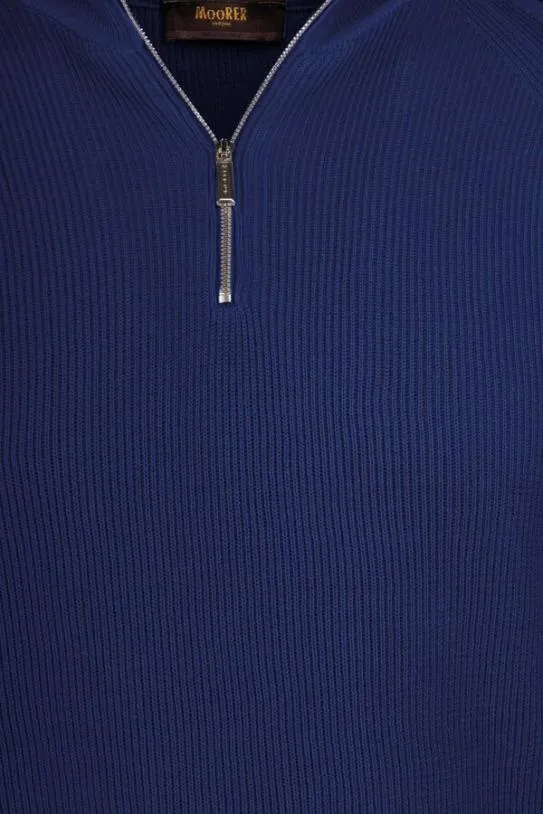 MooRER BASOLICSP Blu Men Knitwear