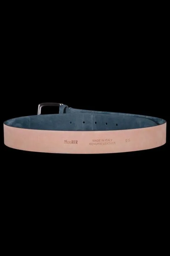 MooRER BATTISTAP5 Petrol Men Belts